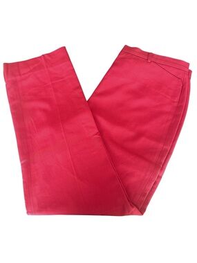 Doncaster Rust Tailored Dress Pants High Rise Straight Leg Size 14